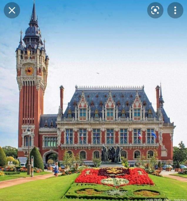 Duplex Calais Nord A 2 Pas De La Plage Exteriör bild